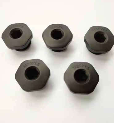 Nylon Black Plastic Hole Plugs NPT 1 1/2 ''  IP68 Waterproof 100 pcs/bag