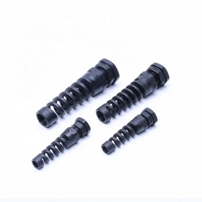 Nylon Spiral Flex Protecting Electrical Cable Gland Strain Relief M12 M20 M25